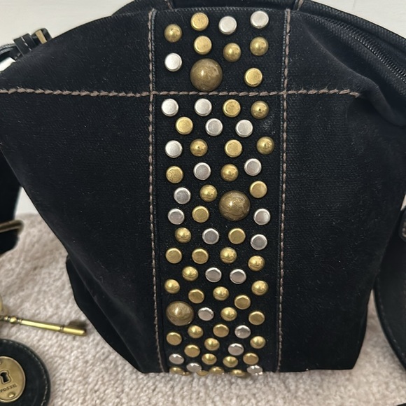 Fossil embellished cross body bag - Picture 2 of 9